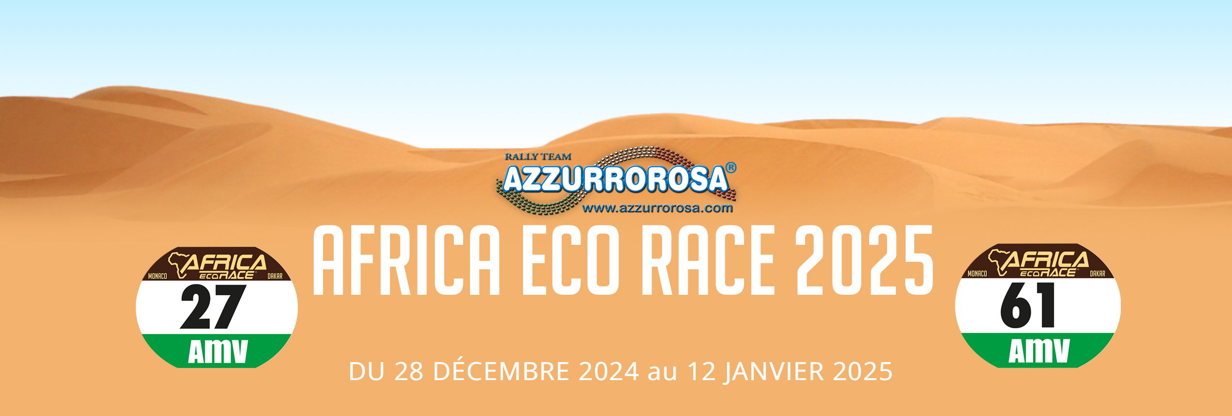 Presentazione Azzurrorosa all'Africa Eco Race